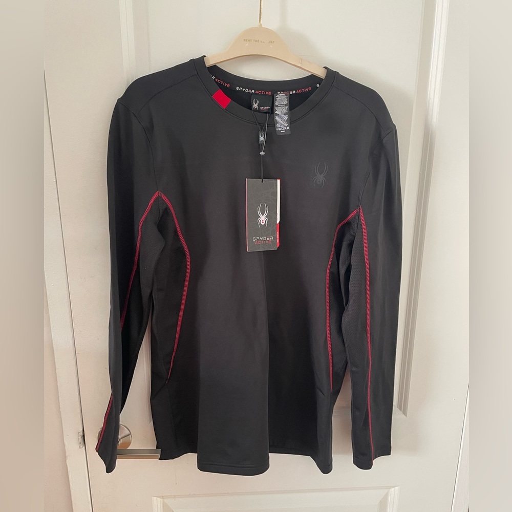 NWT Men’s Spyder Active long sleeve thermal